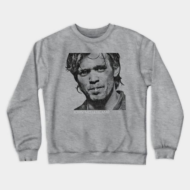 Retro John Mellencamp Crewneck Sweatshirt by MuraiKacerStore